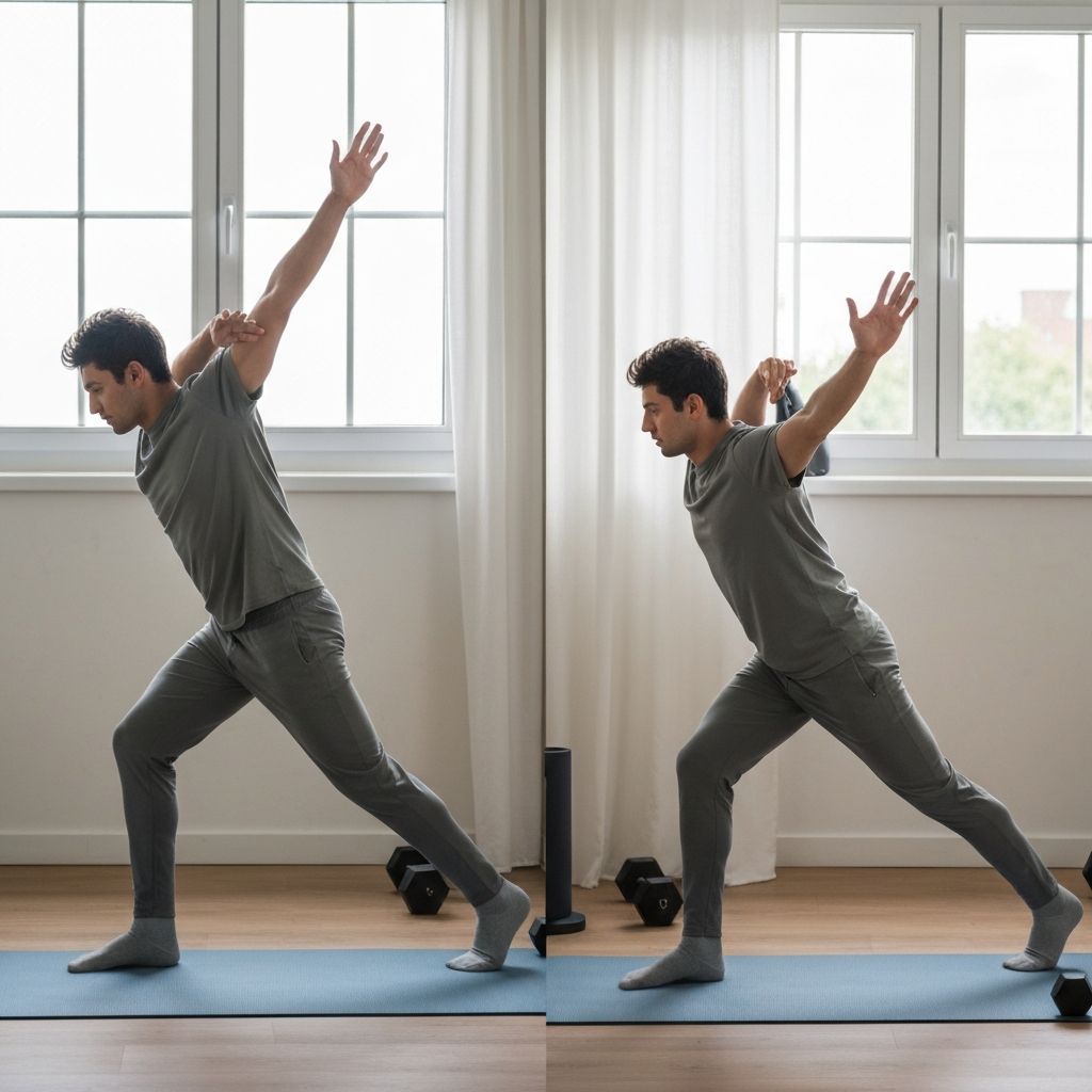 Morning stretching routine